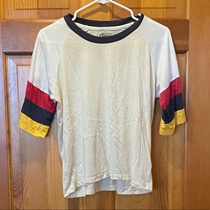 Roolee color blocked top